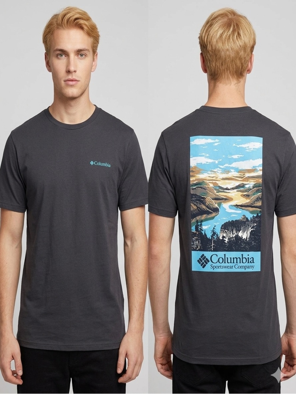 Columbia Sportswear Men’s Black Graphics T-shirt